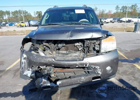 2009 Nissan Armada Se z USA, uszkodzony, nr VIN 5N1BA08D09N606956